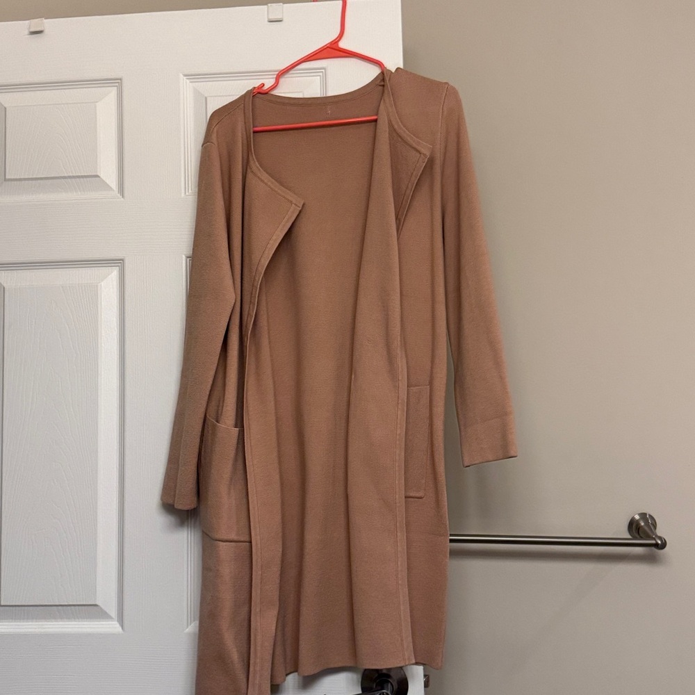 Amazon Women's Tan Cardigan Sweater
